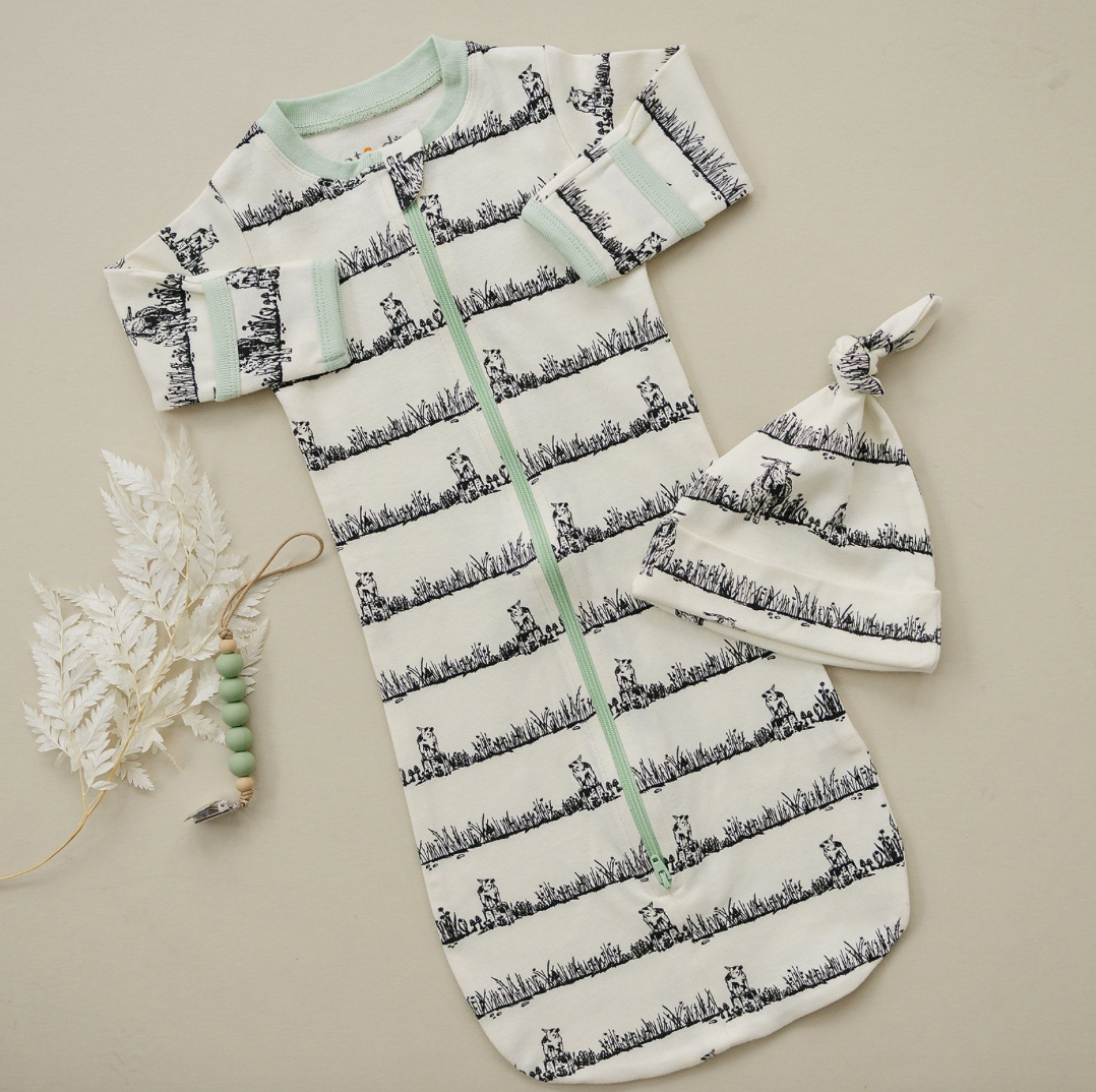 Organic Cotton Sleepsack - Billie & Kid