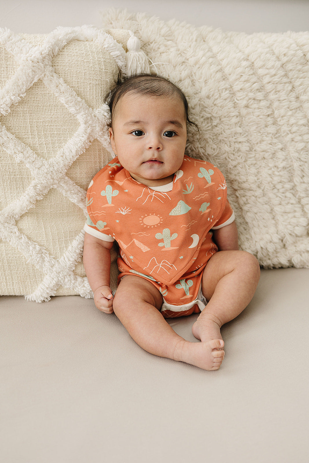 Organic Cotton Bib - Desert