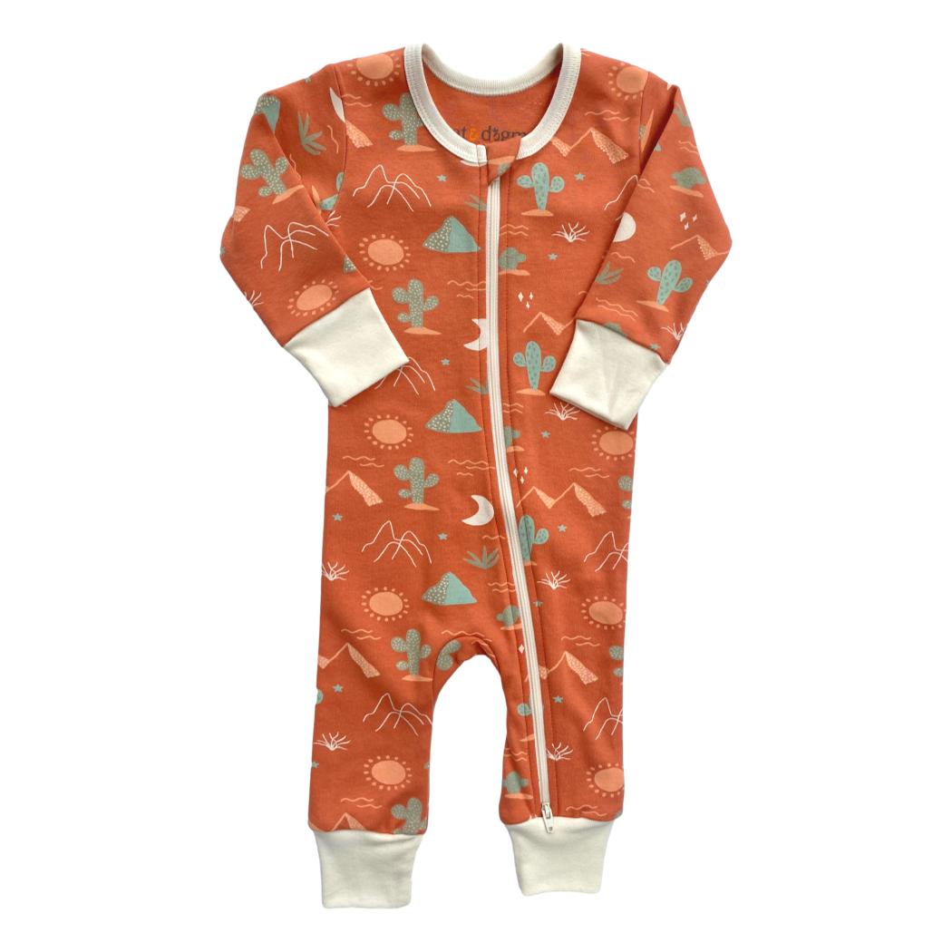 Organic Cotton Zippy - Desert