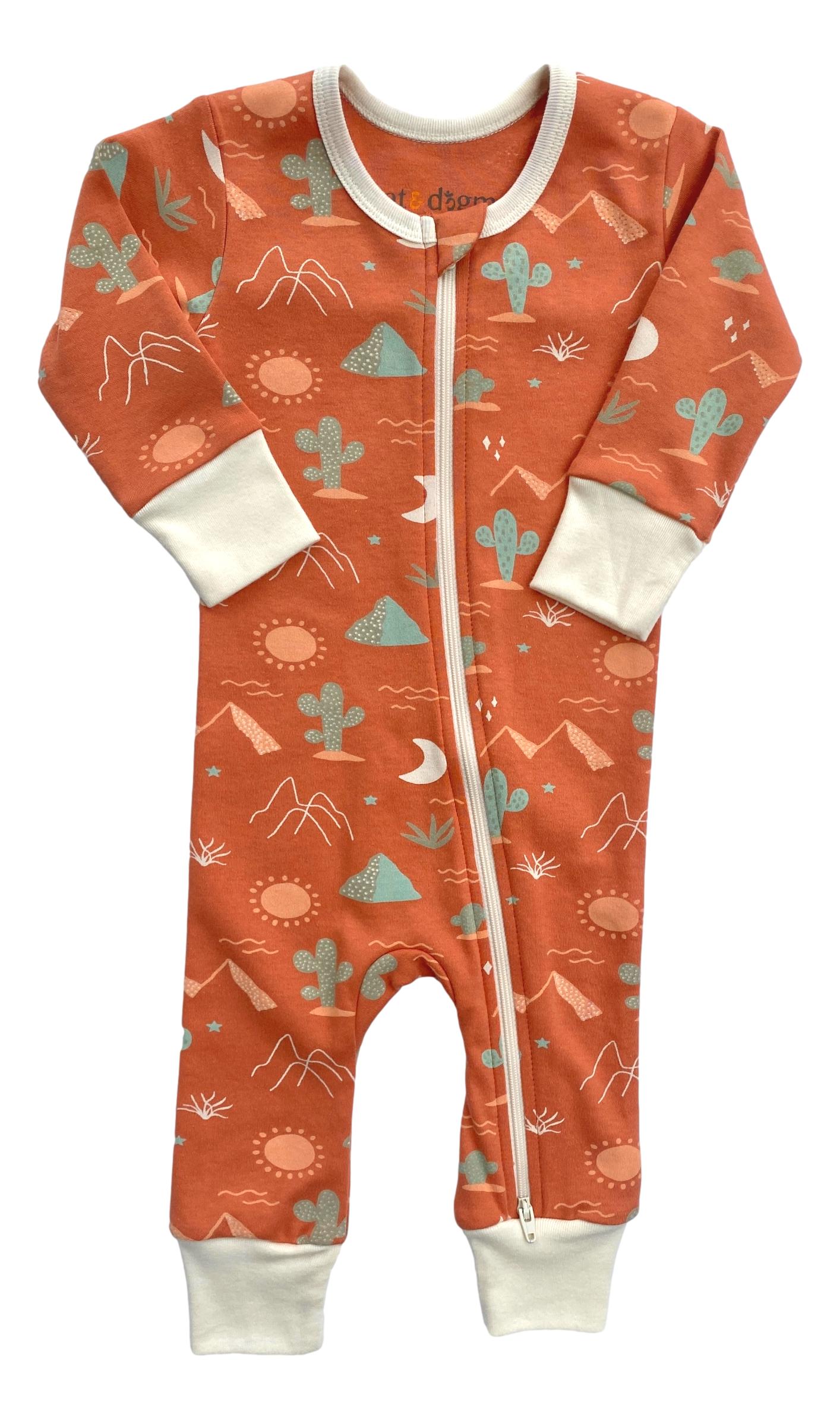 Organic Cotton Zippy - Desert