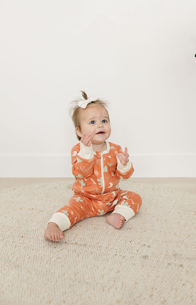 Organic Cotton Zippy - Desert