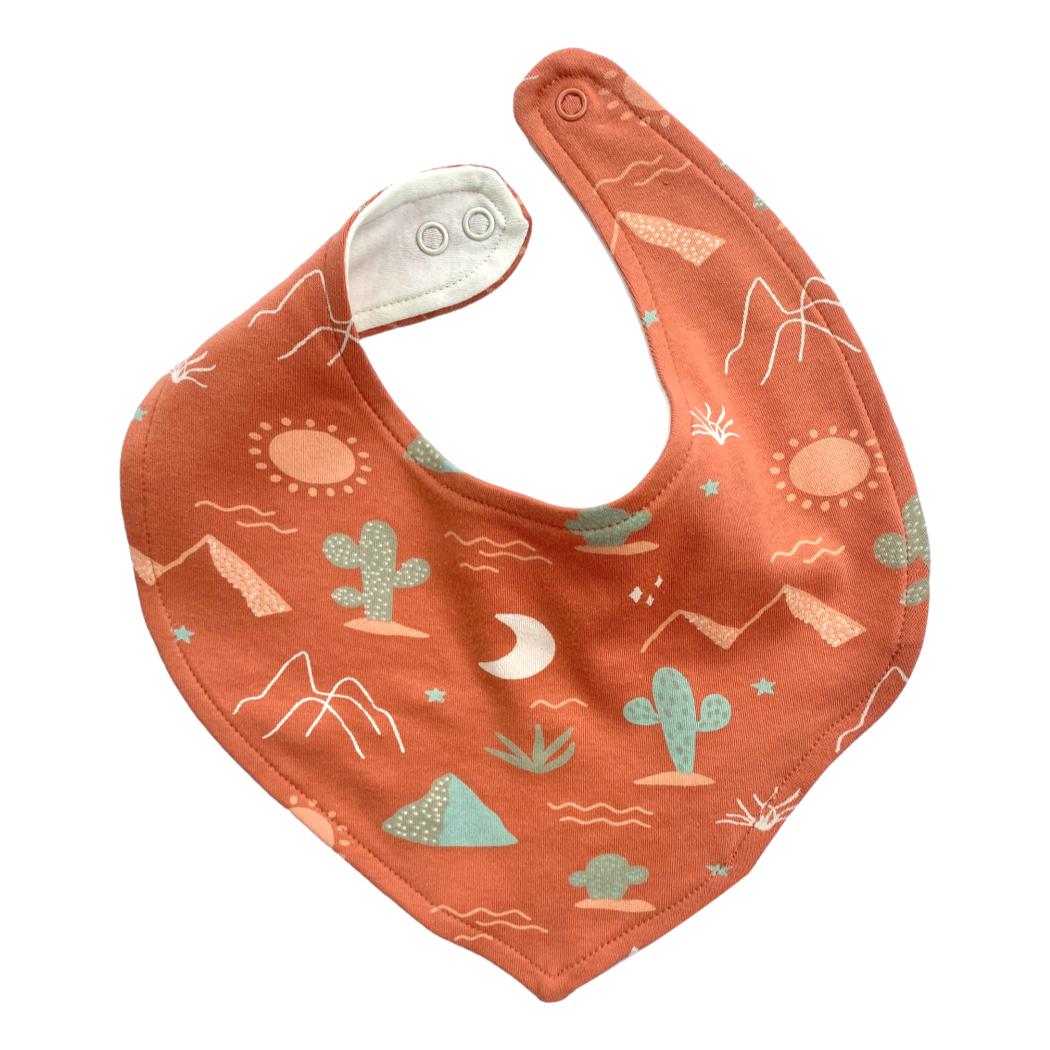 Organic Cotton Bib - Desert