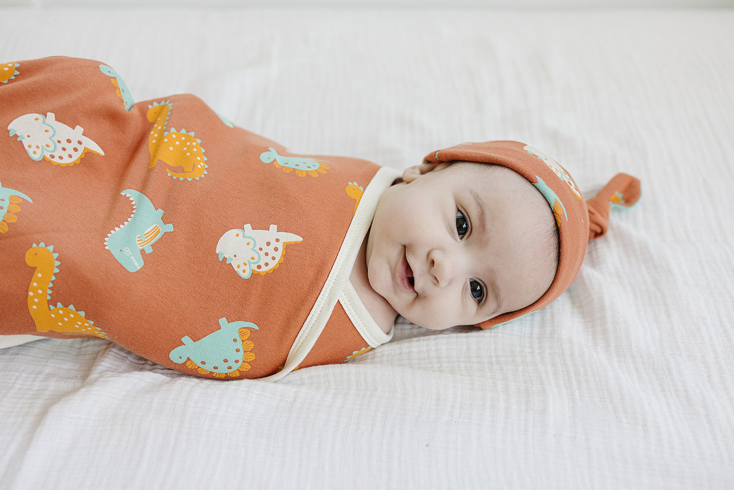 GOTS Certified Organic Cotton Hat - Dino