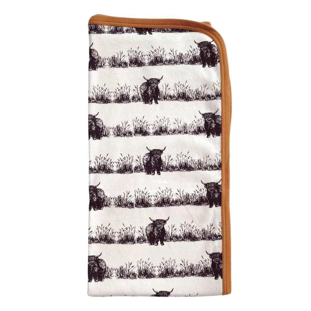 Highland cow best sale throw blanket