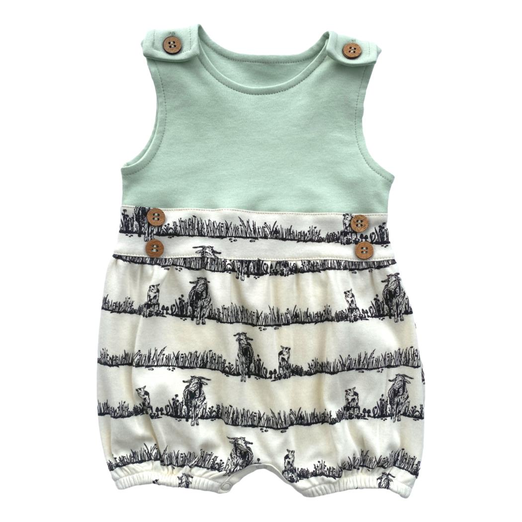 Organic Cotton Bubble Romper - Billie & Kid