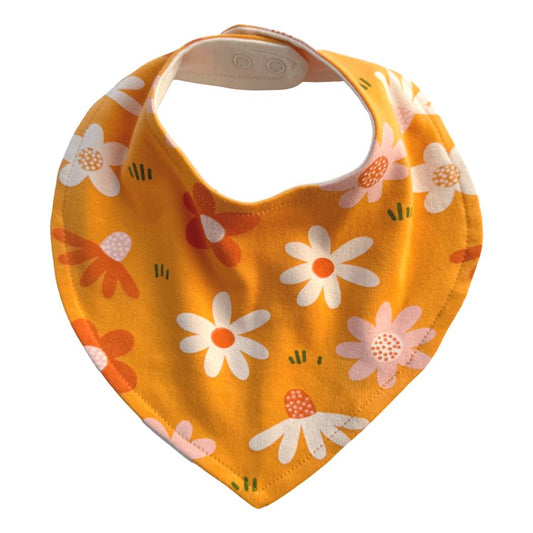 GOTS Certified Organic Cotton Bib - Fall Floral