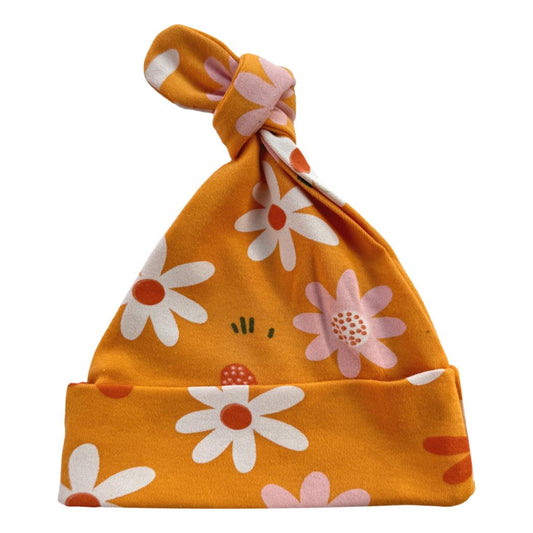 GOTS Certified Organic Cotton Hat - Fall Floral
