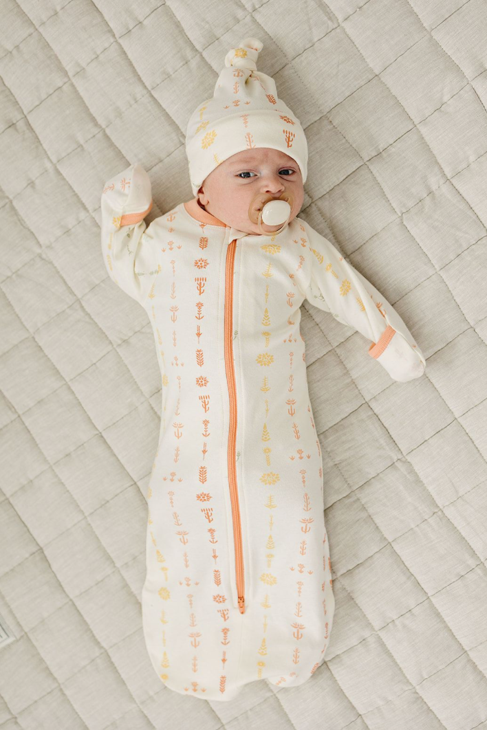 Organic Cotton Sleepsack - Boho Floral