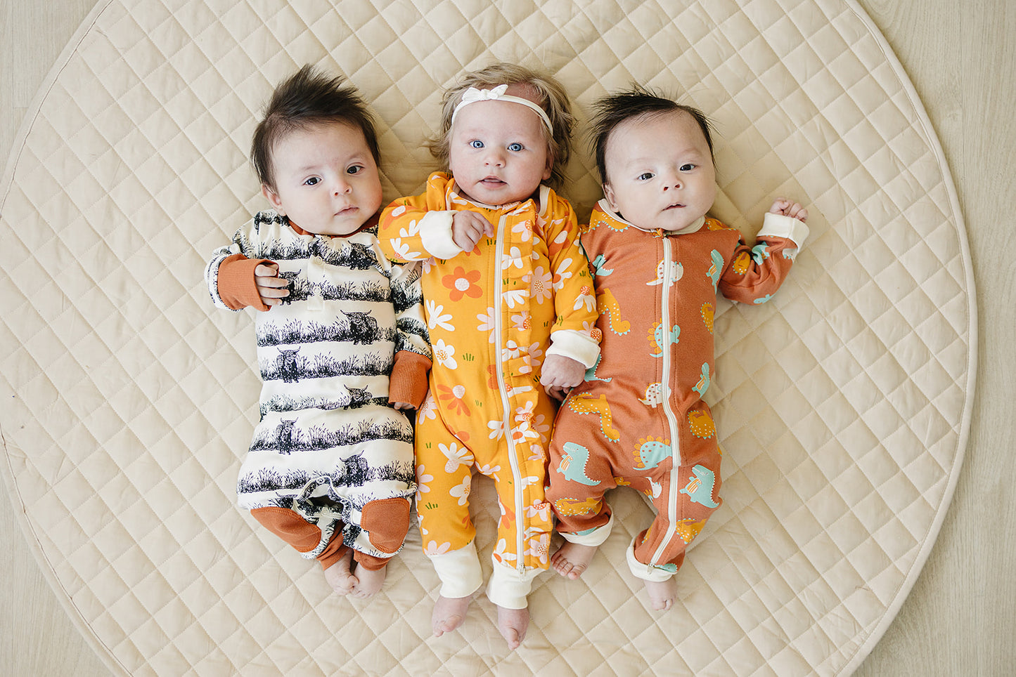 GOTS Certified Organic Cotton Zippy - Dino