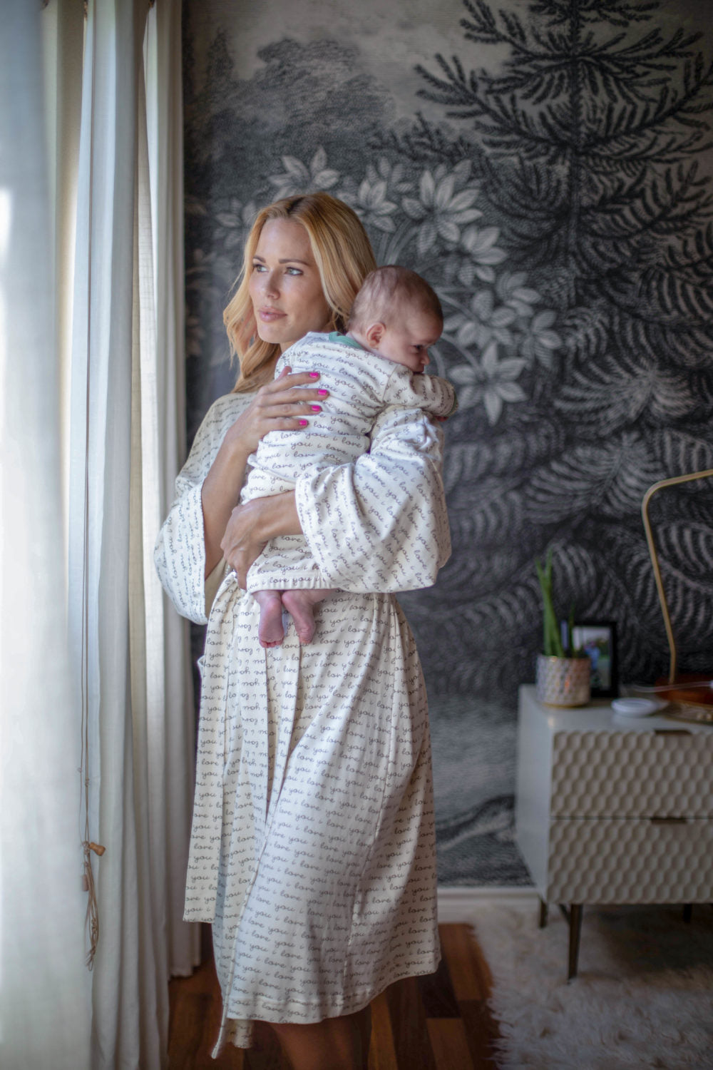 Chemical Robe GOTS Certified Organic Cotton Robe - I Love You | Chemical-Free ...
